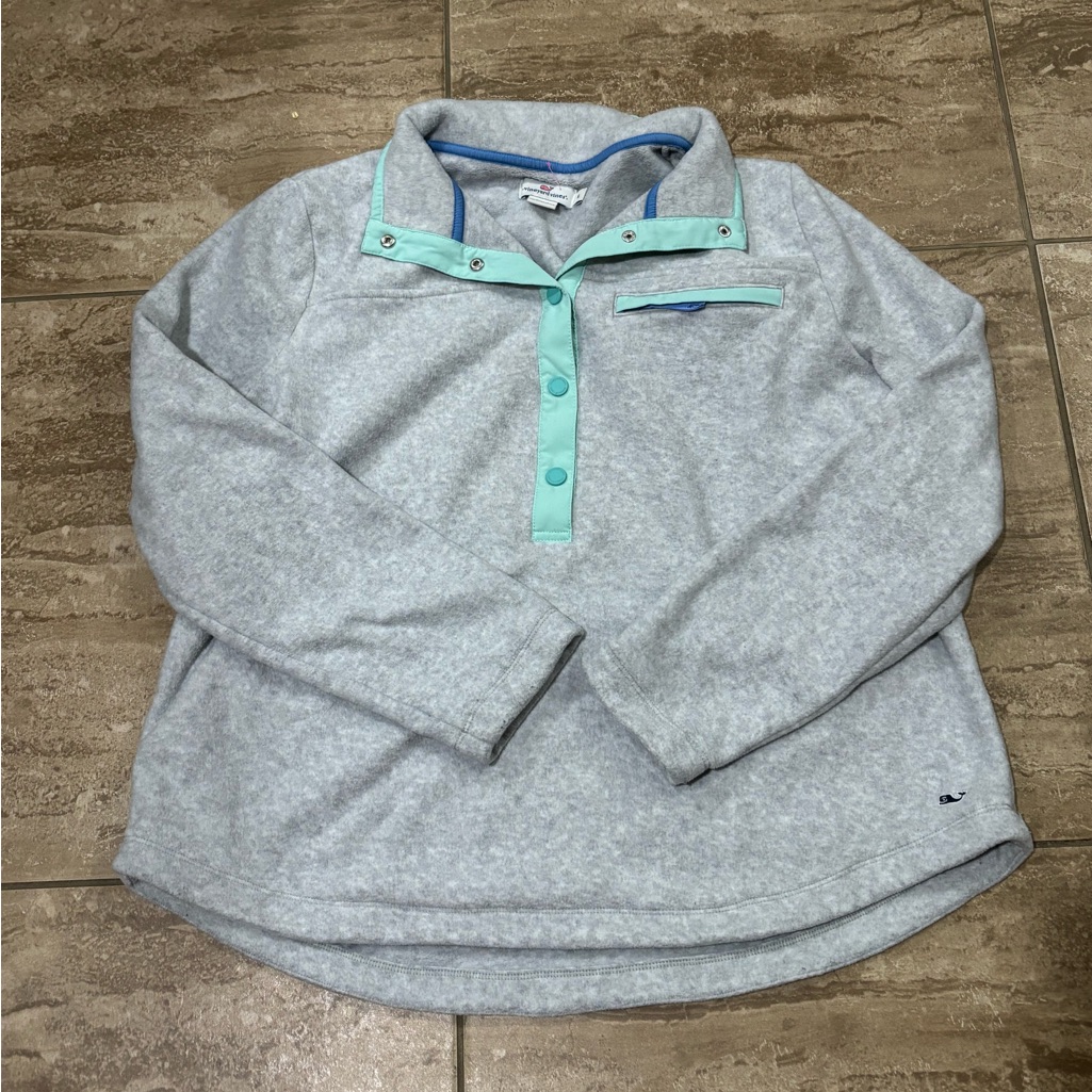 Vinyard Vines Half Button Fleece Jacket